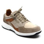 Sneaker beige/cognac daim 30406 Zurich Xsensible